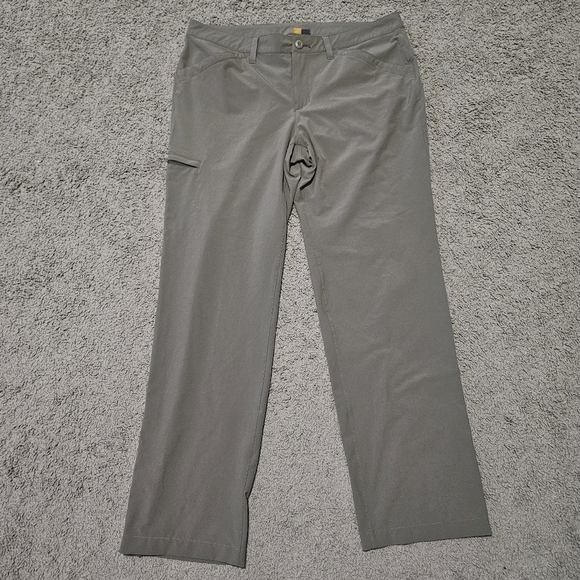 Eddie Bauer Pants - Eddie Bauer Pants Women Size 12 Travex Brown Hiking Travel Outdoor Straight